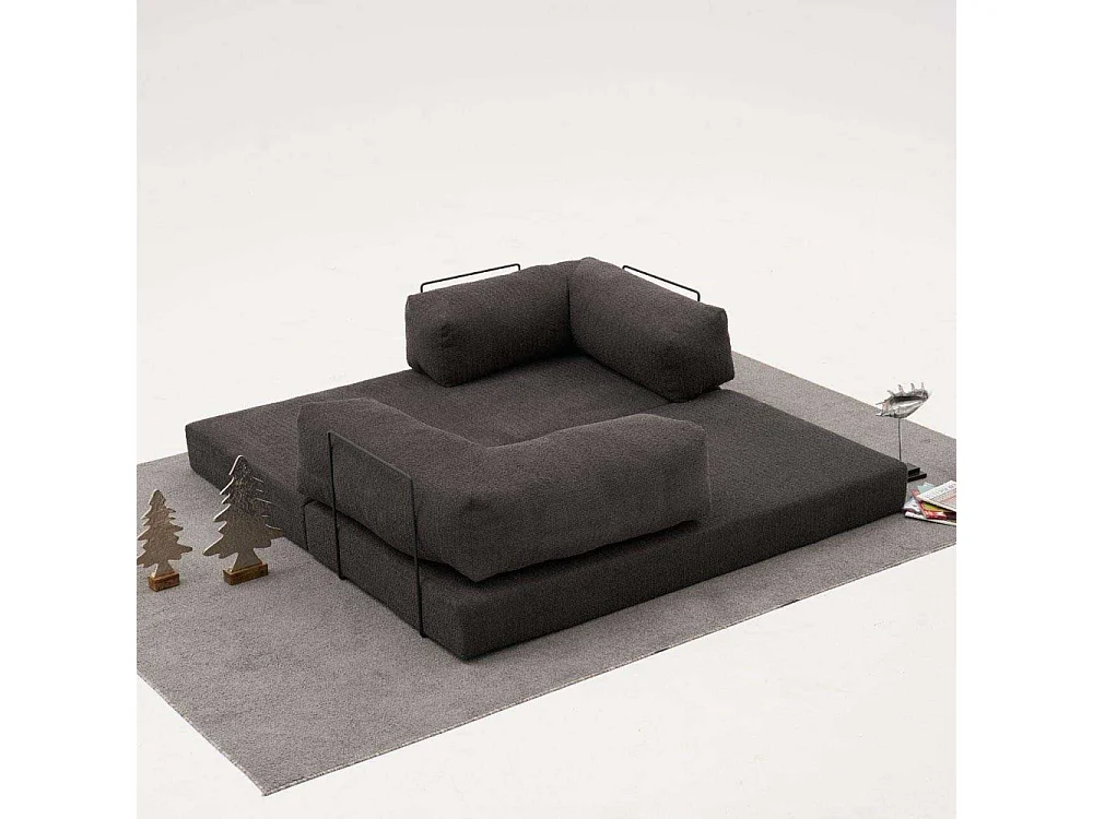 Canapé chauffeuse 3 places en chenille Comfort