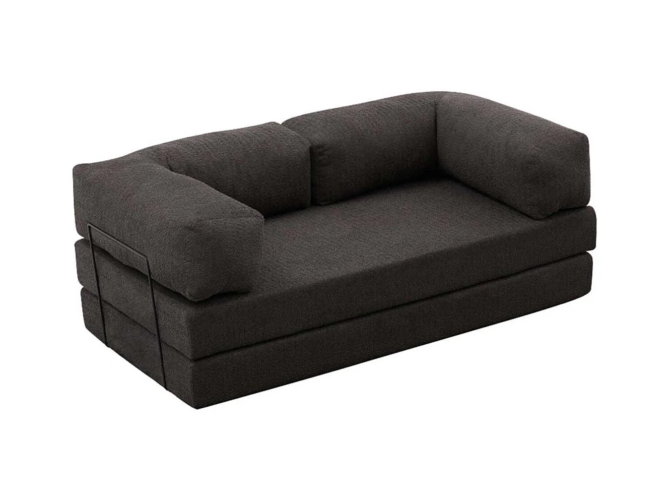 Canapé chauffeuse 3 places en chenille Comfort