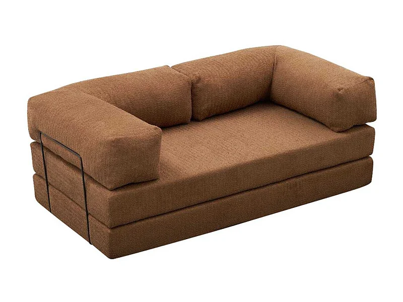 Canapé chauffeuse 3 places en chenille Comfort