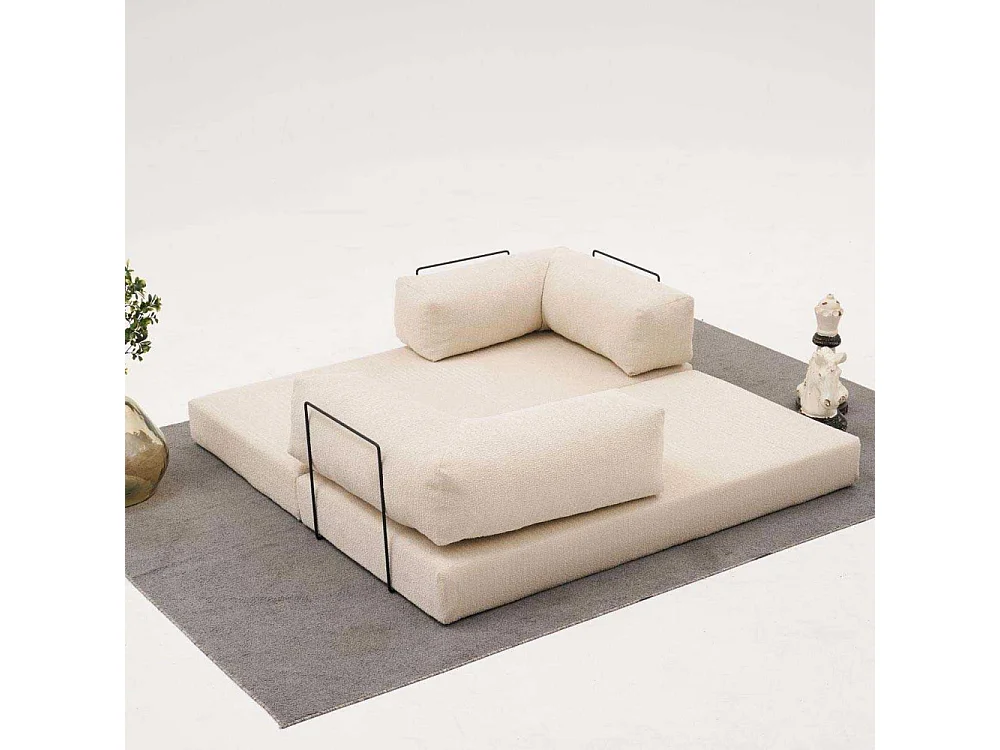 Canapé chauffeuse 3 places en chenille Comfort