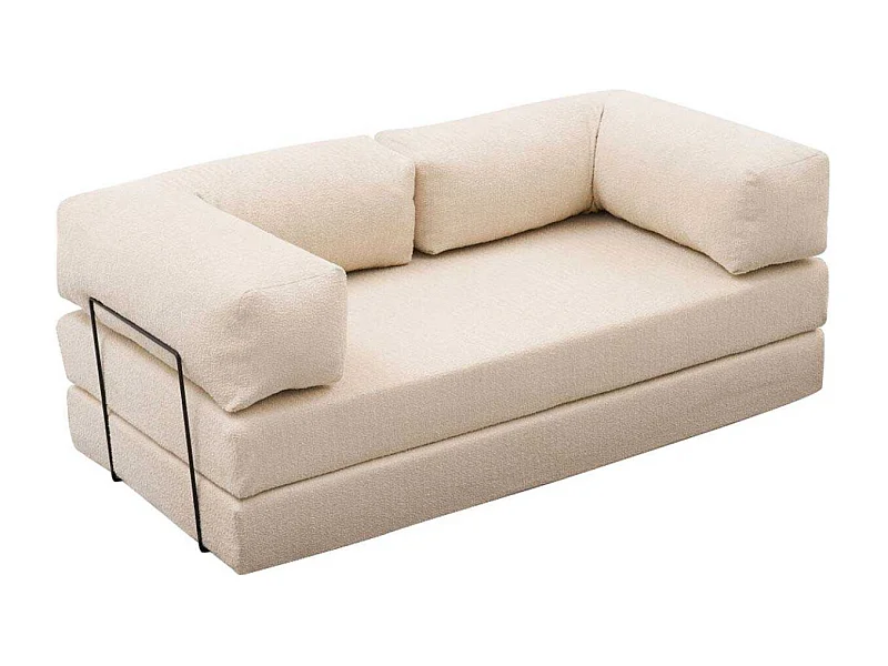 Canapé chauffeuse 3 places en chenille Comfort