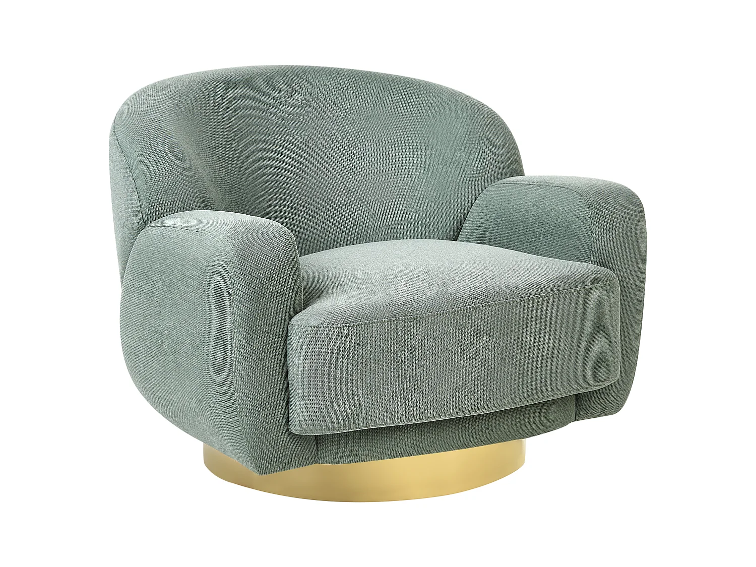 Fauteuil LEJRE Tissu Vert clair