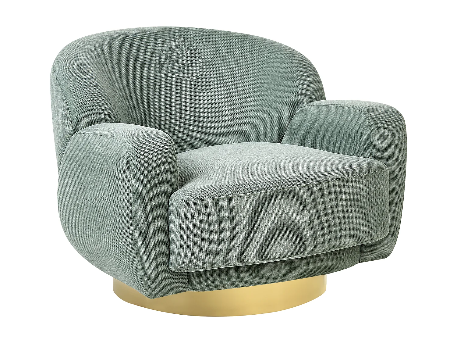 Fauteuil LEJRE Tissu Vert clair