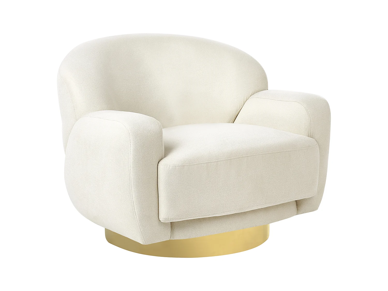 Fauteuil LEJRE Tissu Beige clair