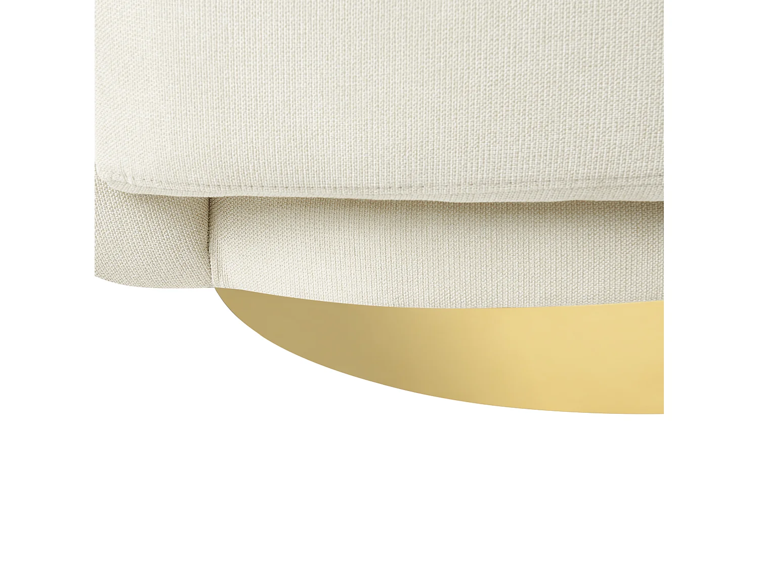 Fauteuil LEJRE Stof Lichtbeige