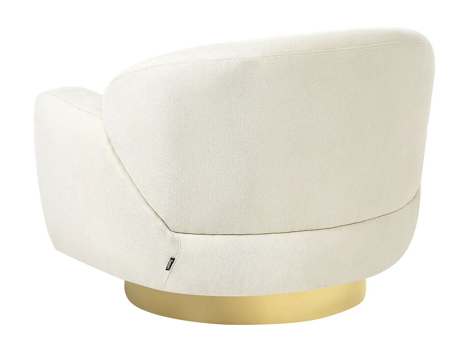 Poltrona LEJRE Tessuto Beige chiaro