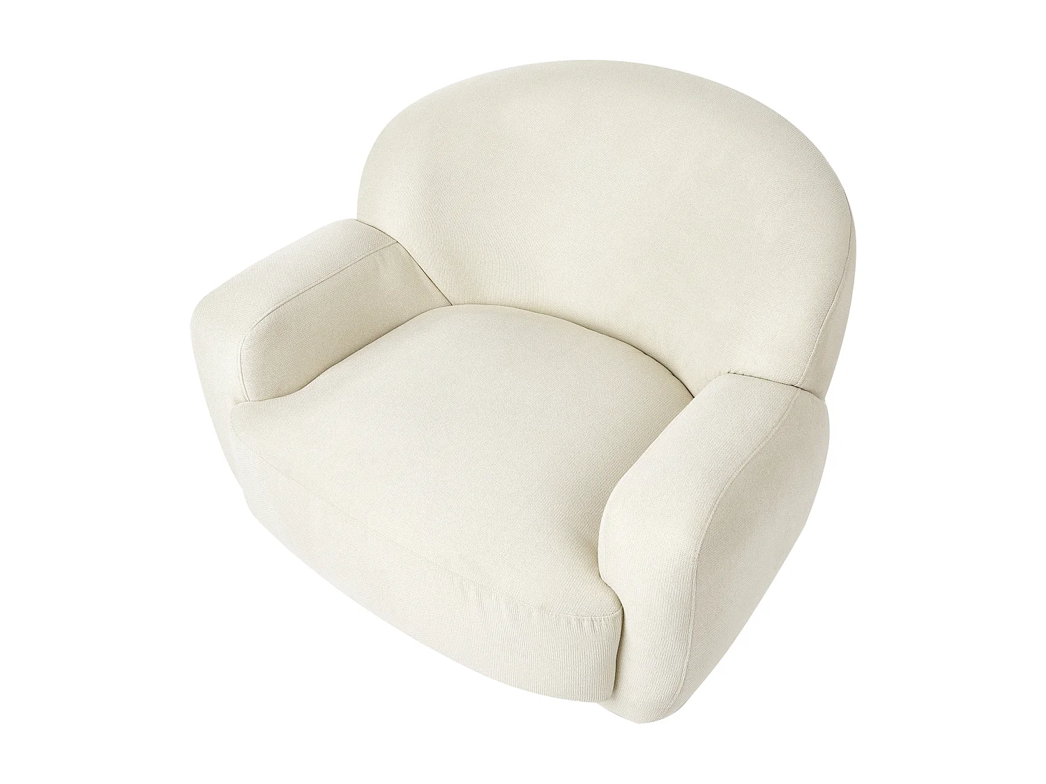 Fauteuil LEJRE Tissu Beige clair