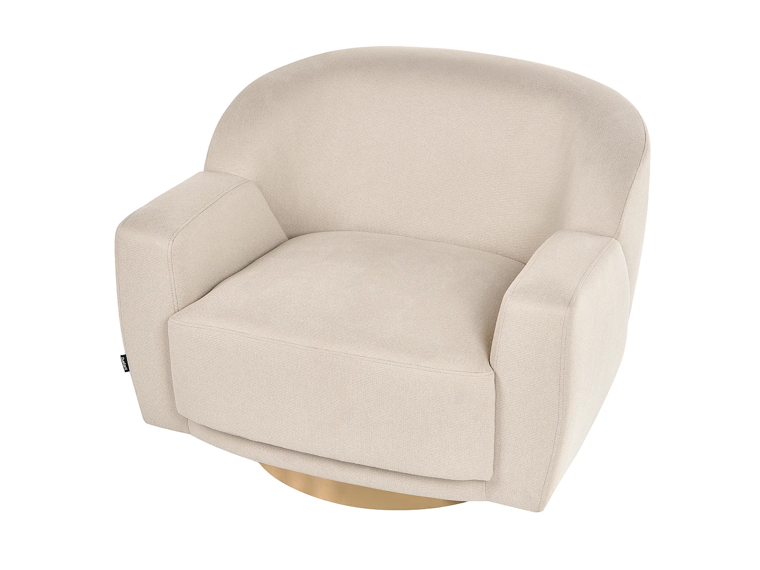 Fåtölj LEJRE Ljusbeige