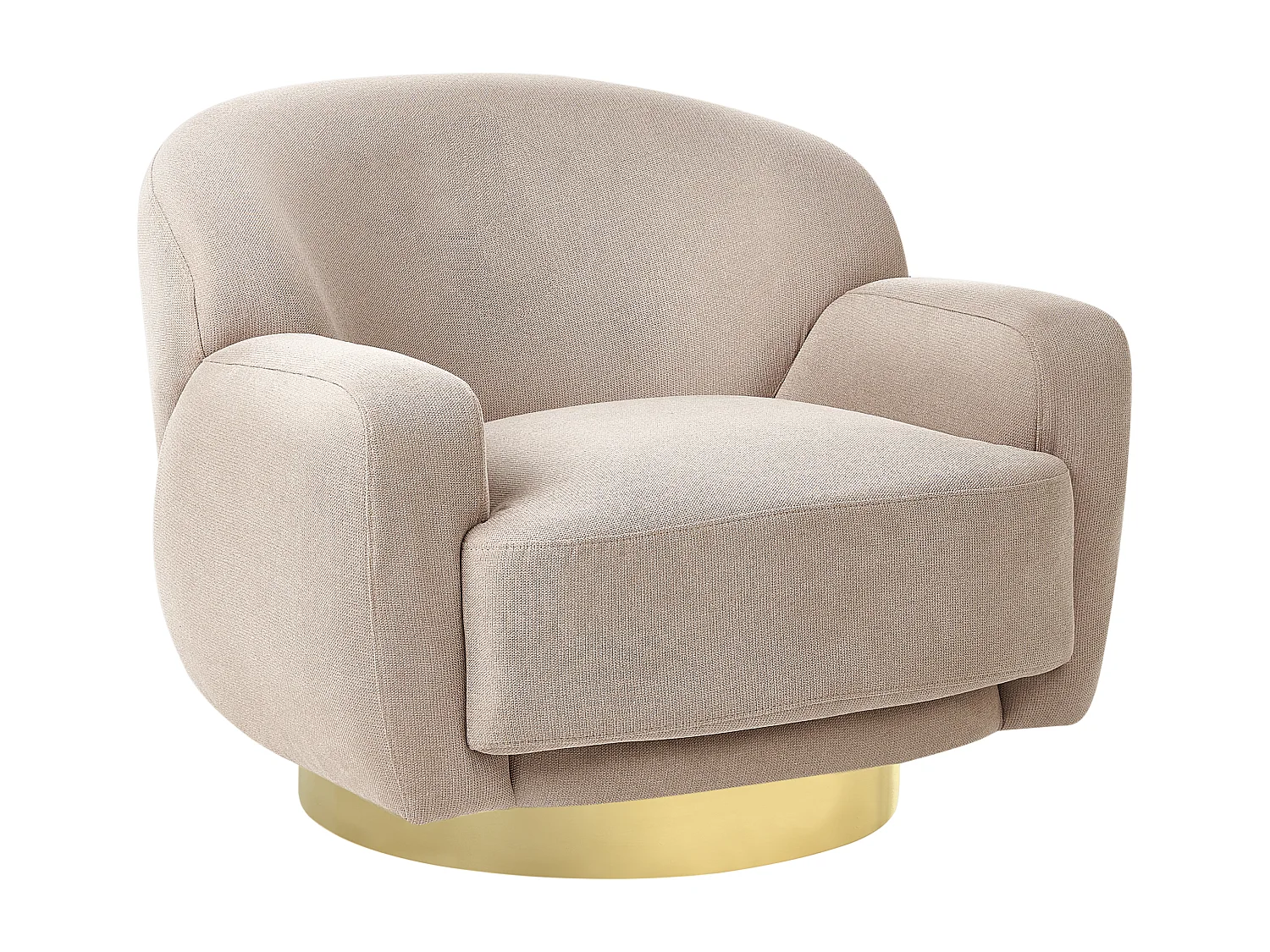 Fauteuil LEJRE Tissu Taupe