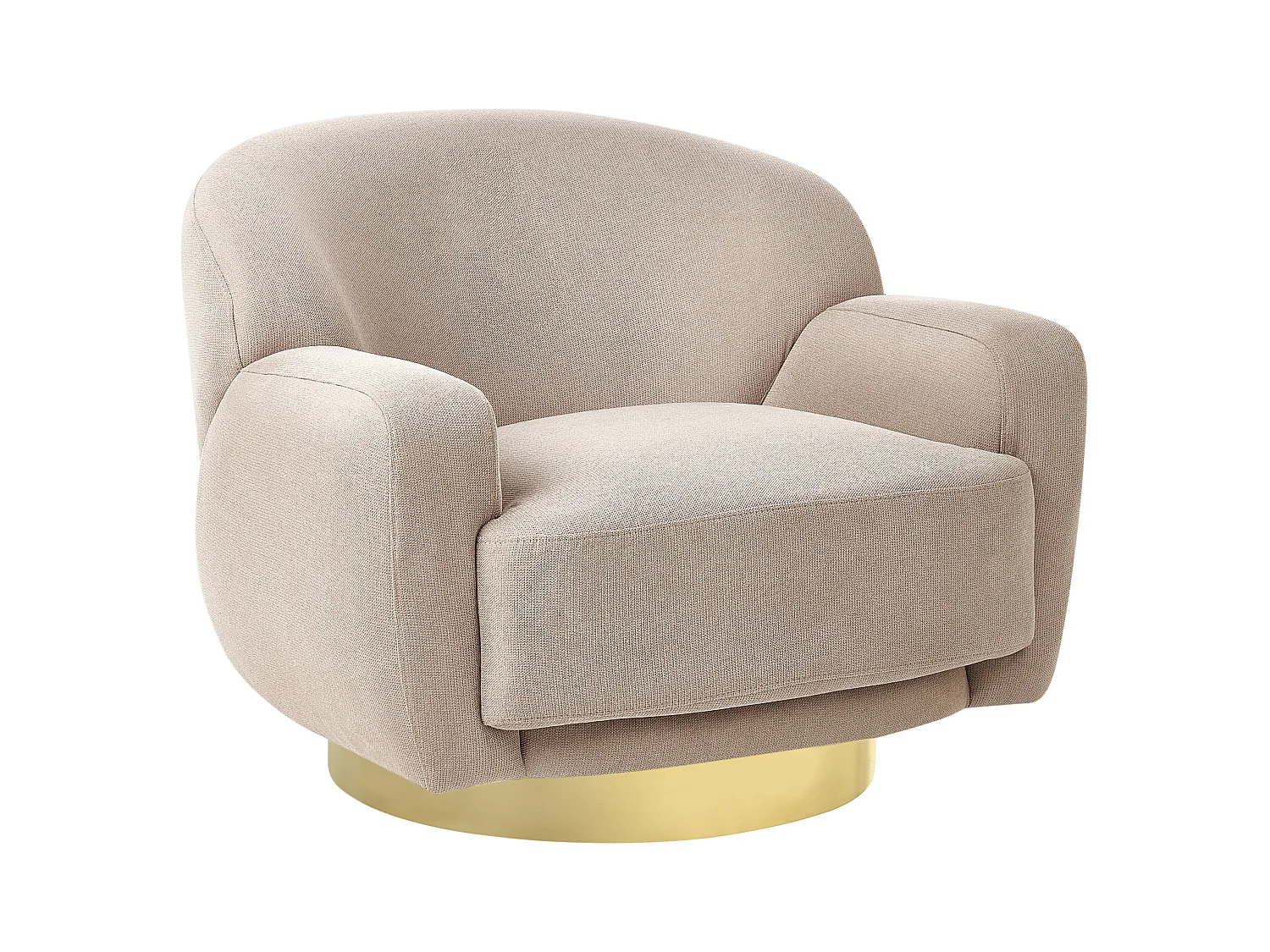 Fauteuil LEJRE Tissu Taupe
