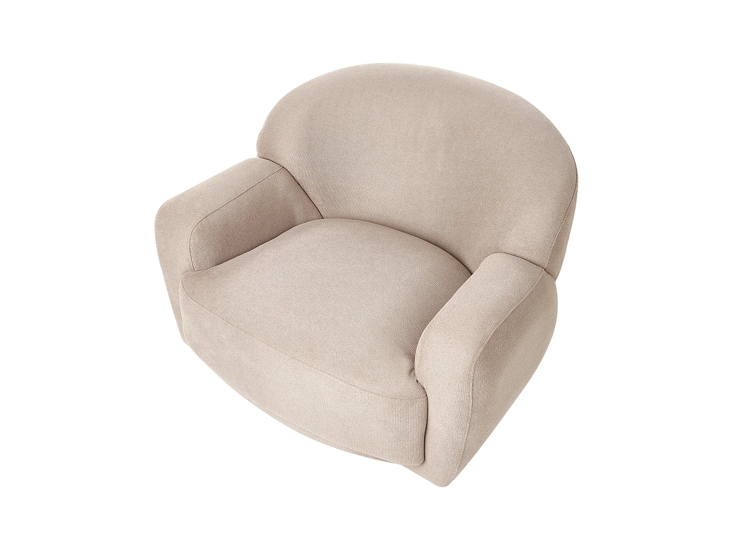 Fauteuil LEJRE Tissu Taupe