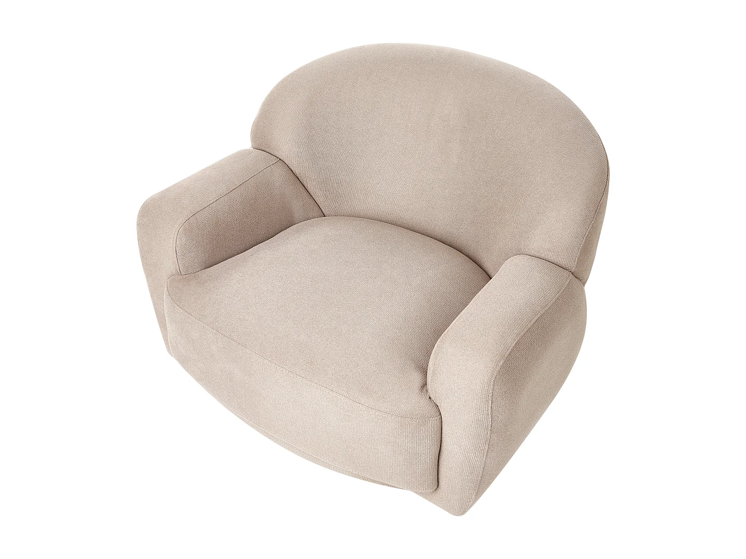 Fauteuil LEJRE Tissu Taupe