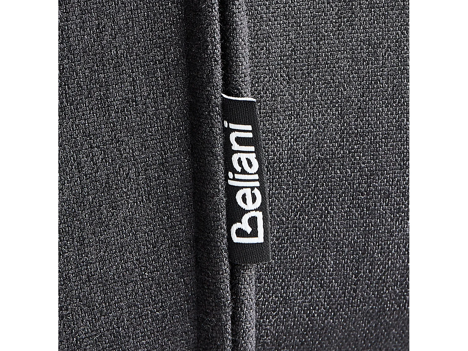 Lot de 2 chaises de salle à manger MINA Tissu Noir