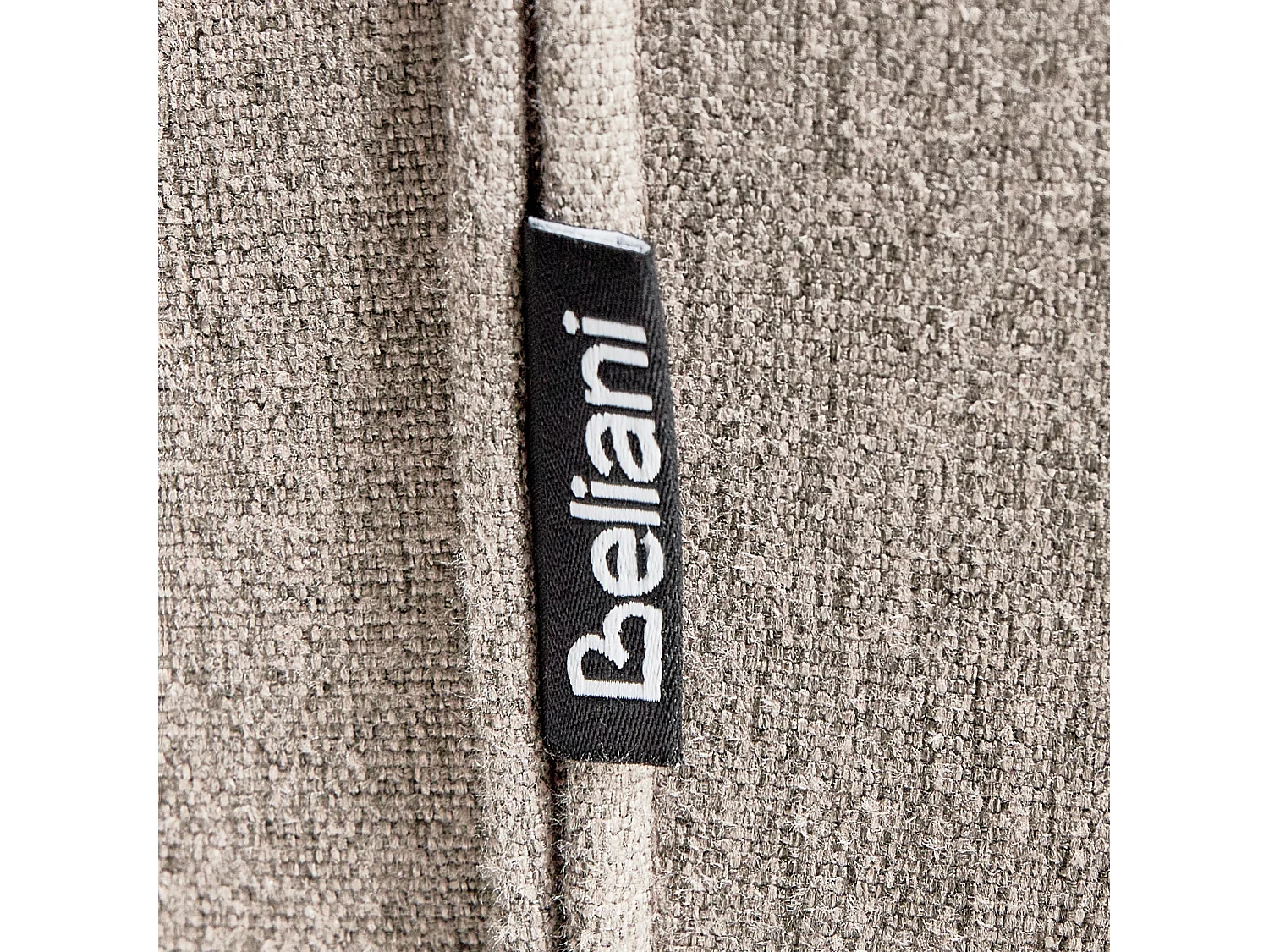 Lot de 2 chaises de salle à manger MINA Tissu Taupe