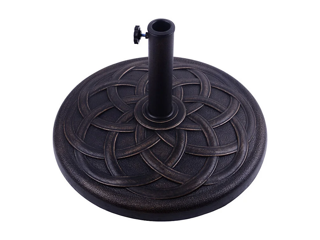 Pied de parasol ROSACE bronze