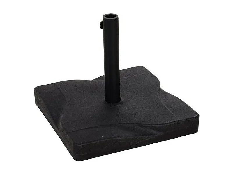 Pied de parasol carré WAVES noir