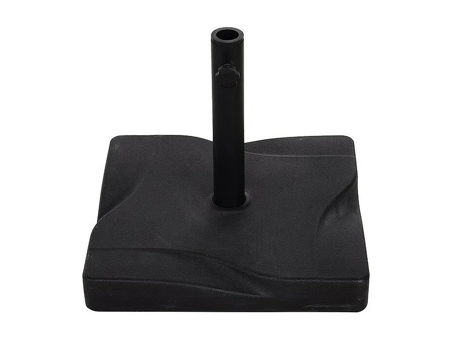 Pied de parasol carré WAVES noir