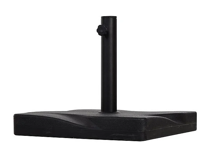 Pied de parasol carré WAVES noir