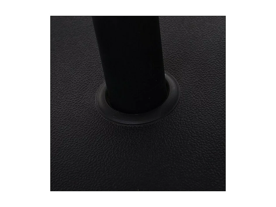 Pied de parasol carré WAVES noir