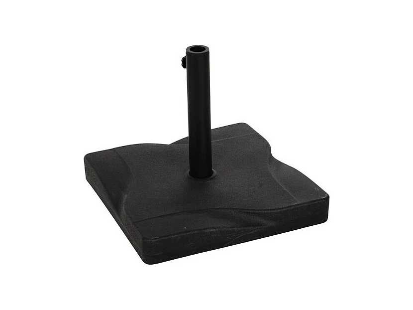 Pied de parasol carré WAVES noir