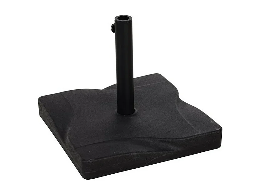 Pied de parasol carré WAVES noir