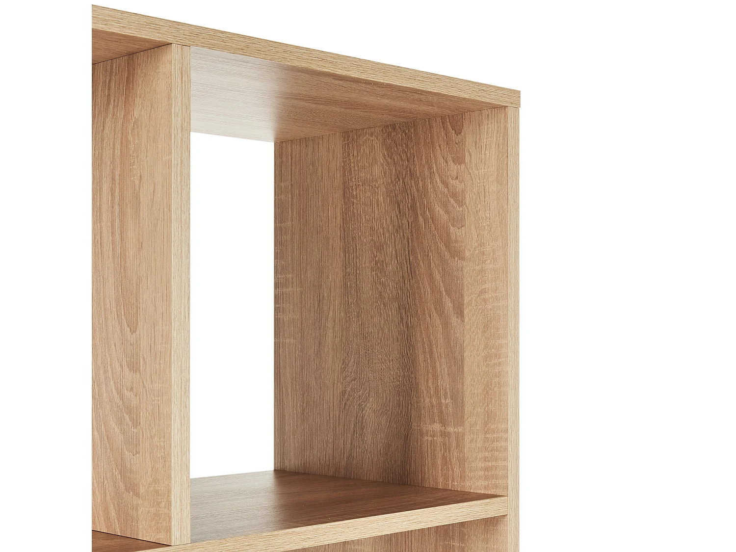 Libreria WADENA 185 cm Marrone/ Bianco