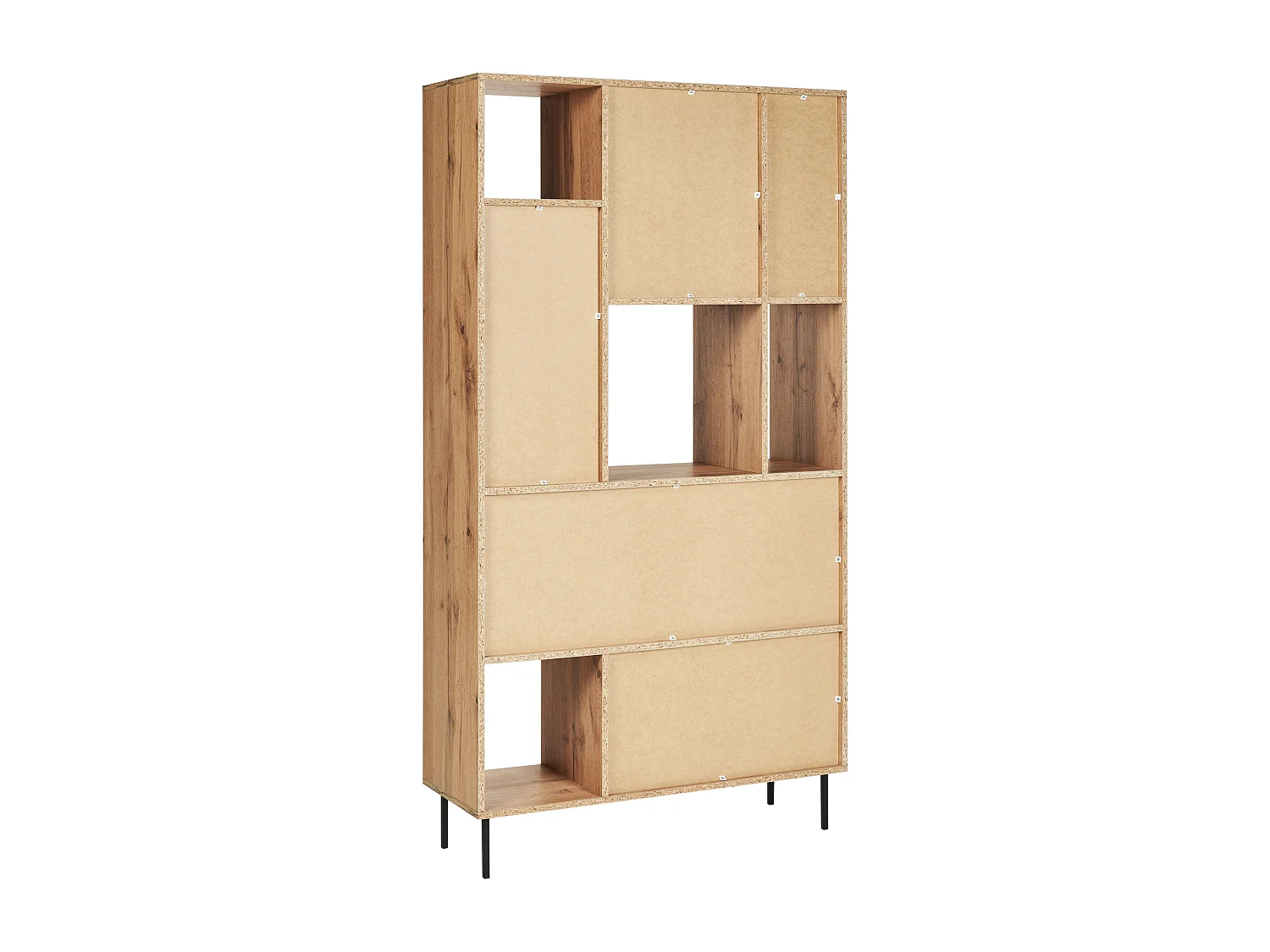 Étagère à 5 niveaux AMOS 185 cm Marron clair