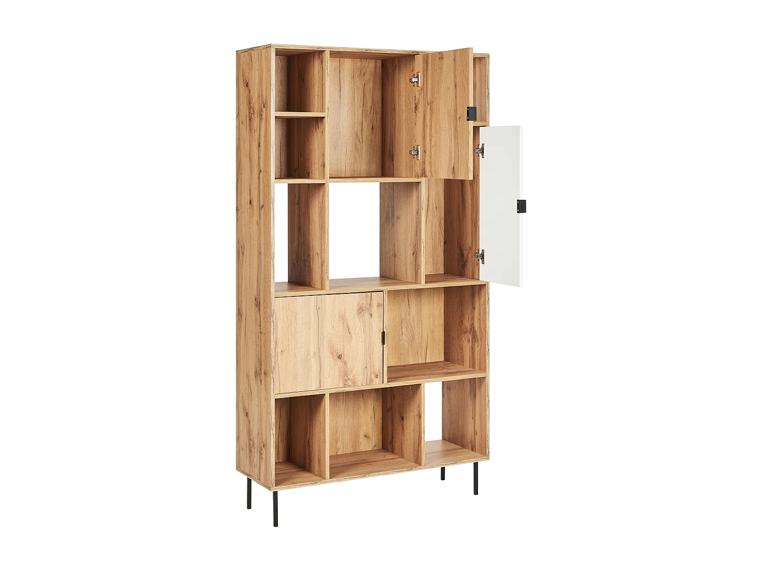 Étagère à 5 niveaux AMOS 185 cm Marron clair