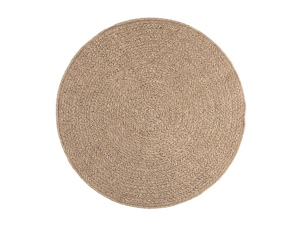 Teppich 120 cm Jute-Optik Innen und Außen