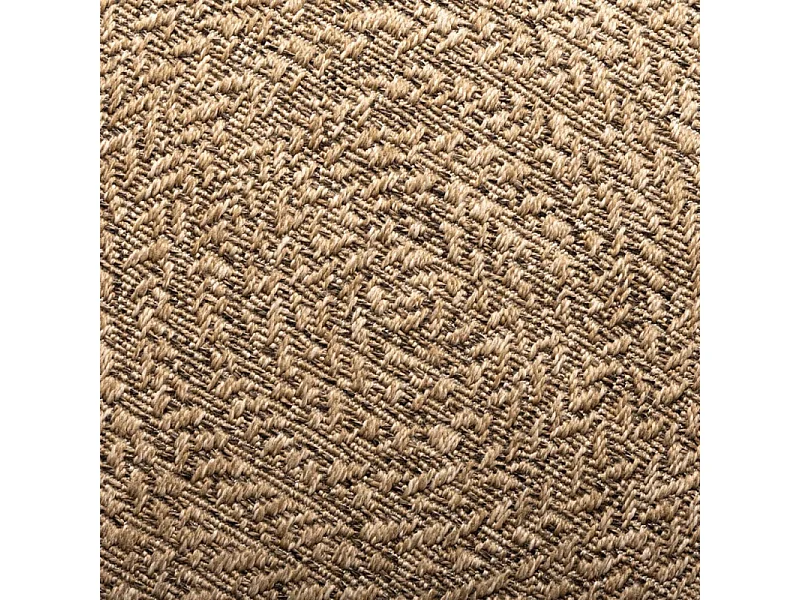 Teppich 120 cm Jute-Optik Innen und Außen