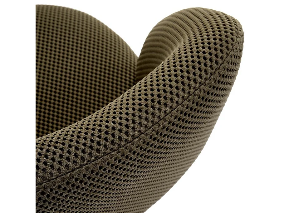 Danilo 180° girevole verde oliva sedia di design