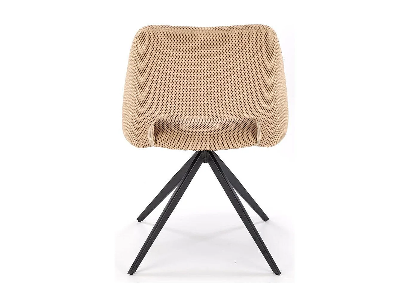 Chaise design beige pivotante a 180° Danilo