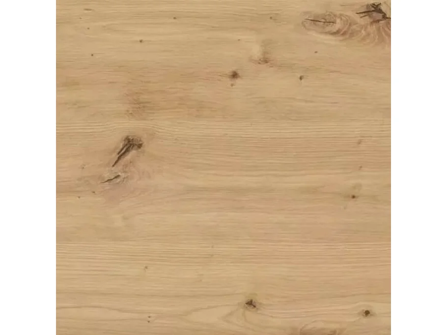 Tavolo da cucina nero e rovere 90 x 65 cm Loka