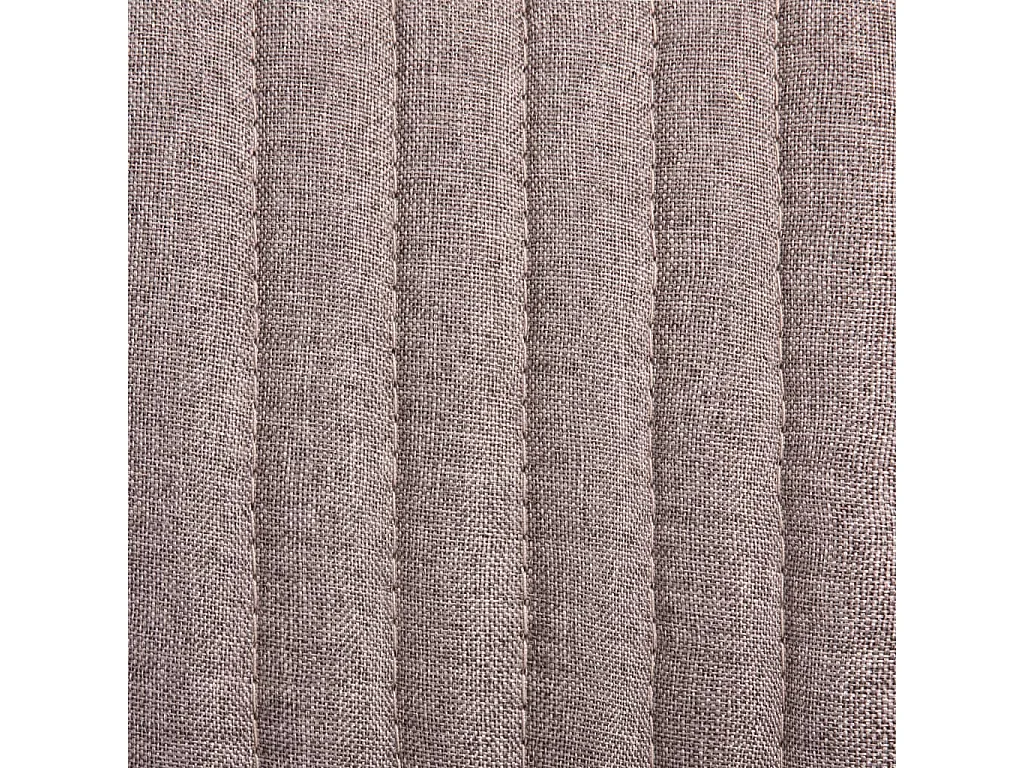 Eetkamerstoelen 6 st stof taupe