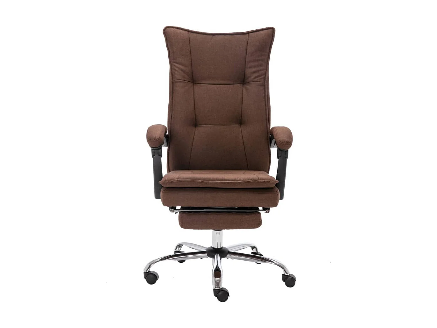 Chaise de bureau Marron Tissu