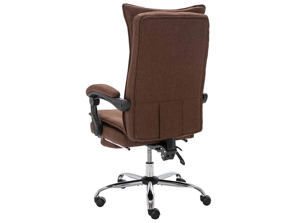 Chaise de bureau Marron Tissu