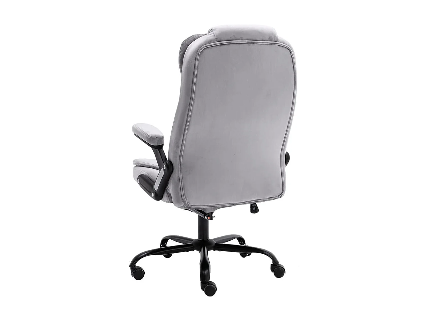 Chaise de bureau Gris clair Velours