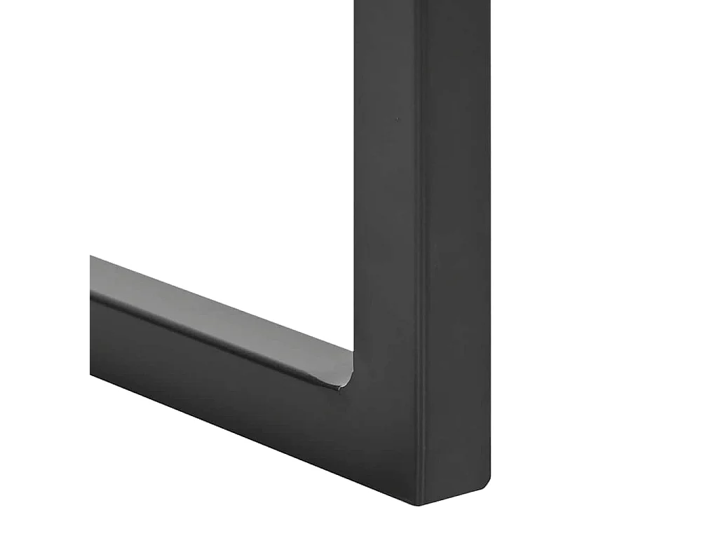 Freischwinger 2 Stk. Braun Echtleder
