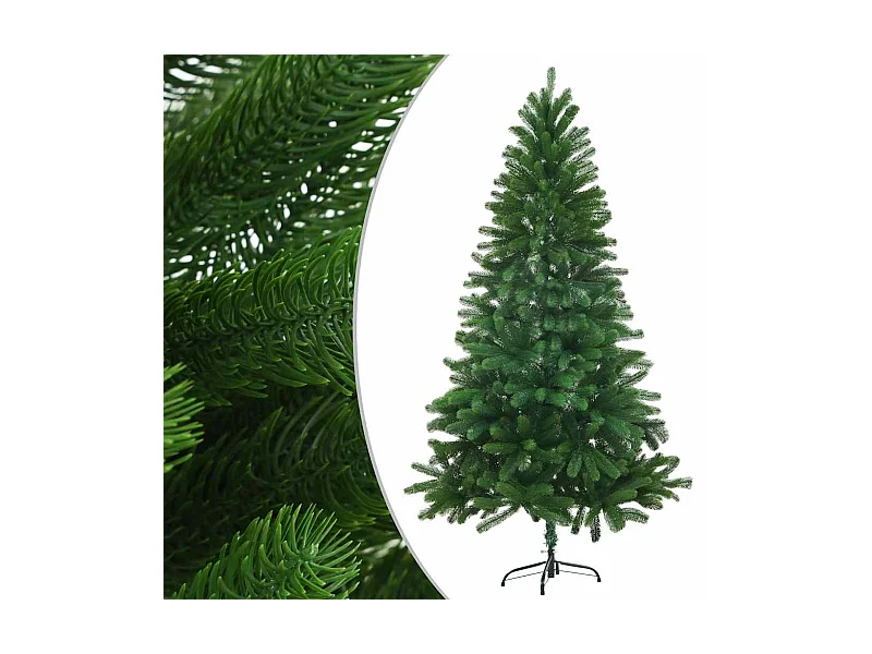 Künstlicher Weihnachtsbaum Naturgetreue Nadeln 150 cm Grün