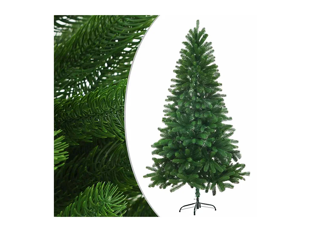 Kunstkerstboom met levensechte naalden 150 cm groen