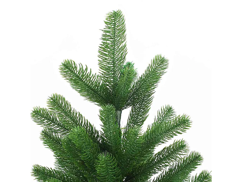 Árvore de Natal artificial agulhas realistas 150 cm verde