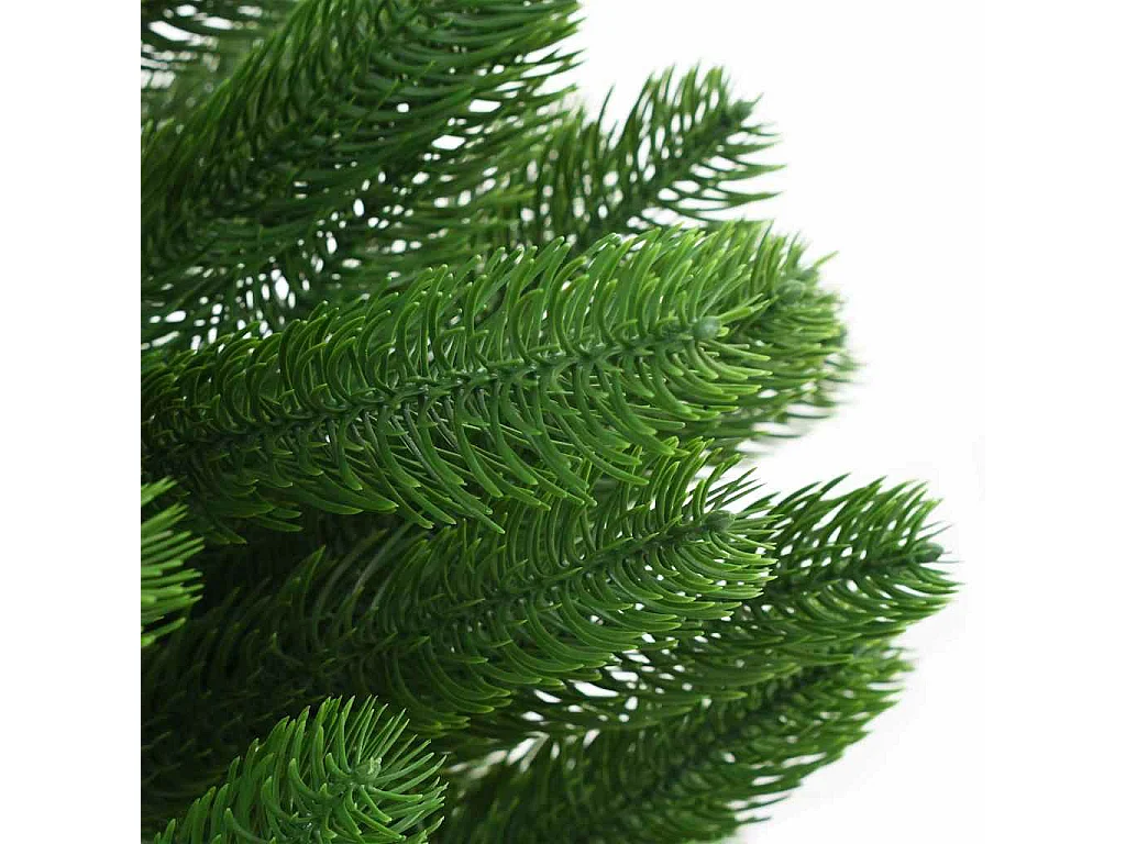 Árvore de Natal artificial agulhas realistas 150 cm verde