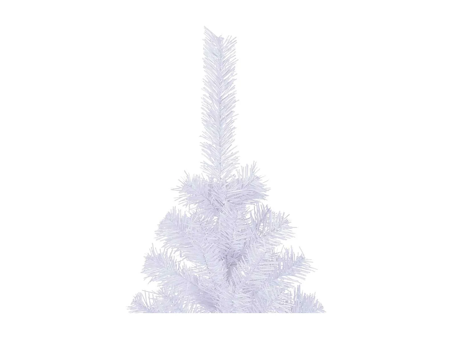 Albero di Natale Artificiale L 240 cm Bianco