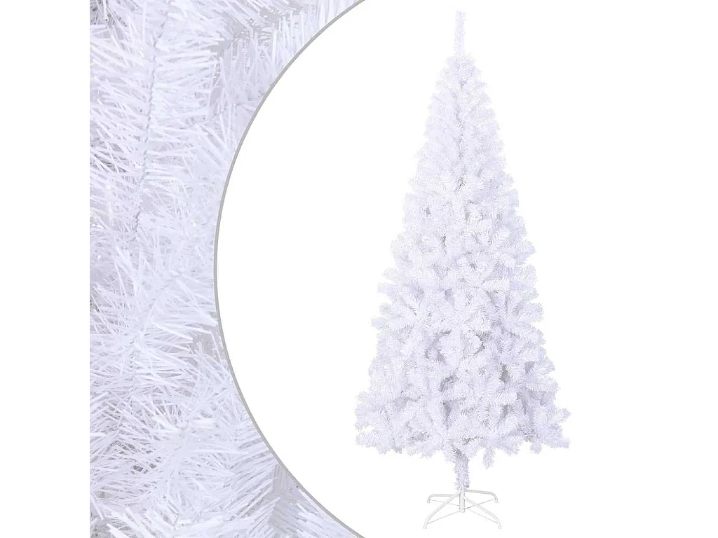 Árvore de natal artificial L, 240 cm, branca