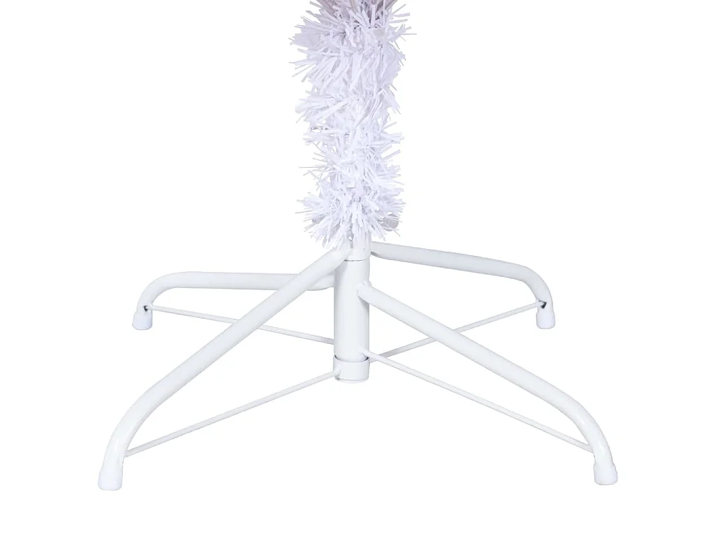 Albero Natale Artificiale con Supporto Acciaio 210 cm 910 Rami