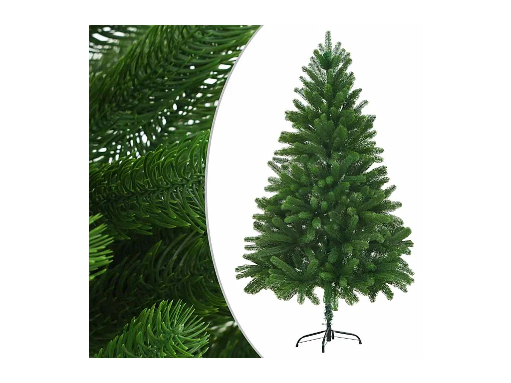 Arbre de Noël artificiel aiguilles réalistes 180 cm vert