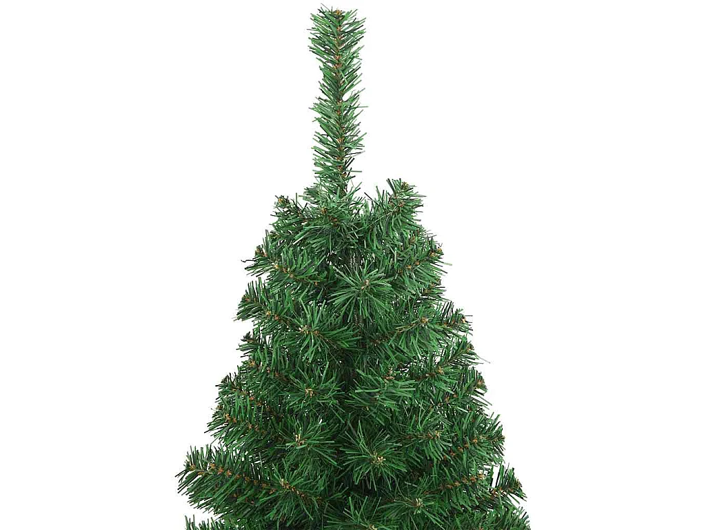 Arbre de Noël artificiel avec branches épaisses vert 150 cm PVC