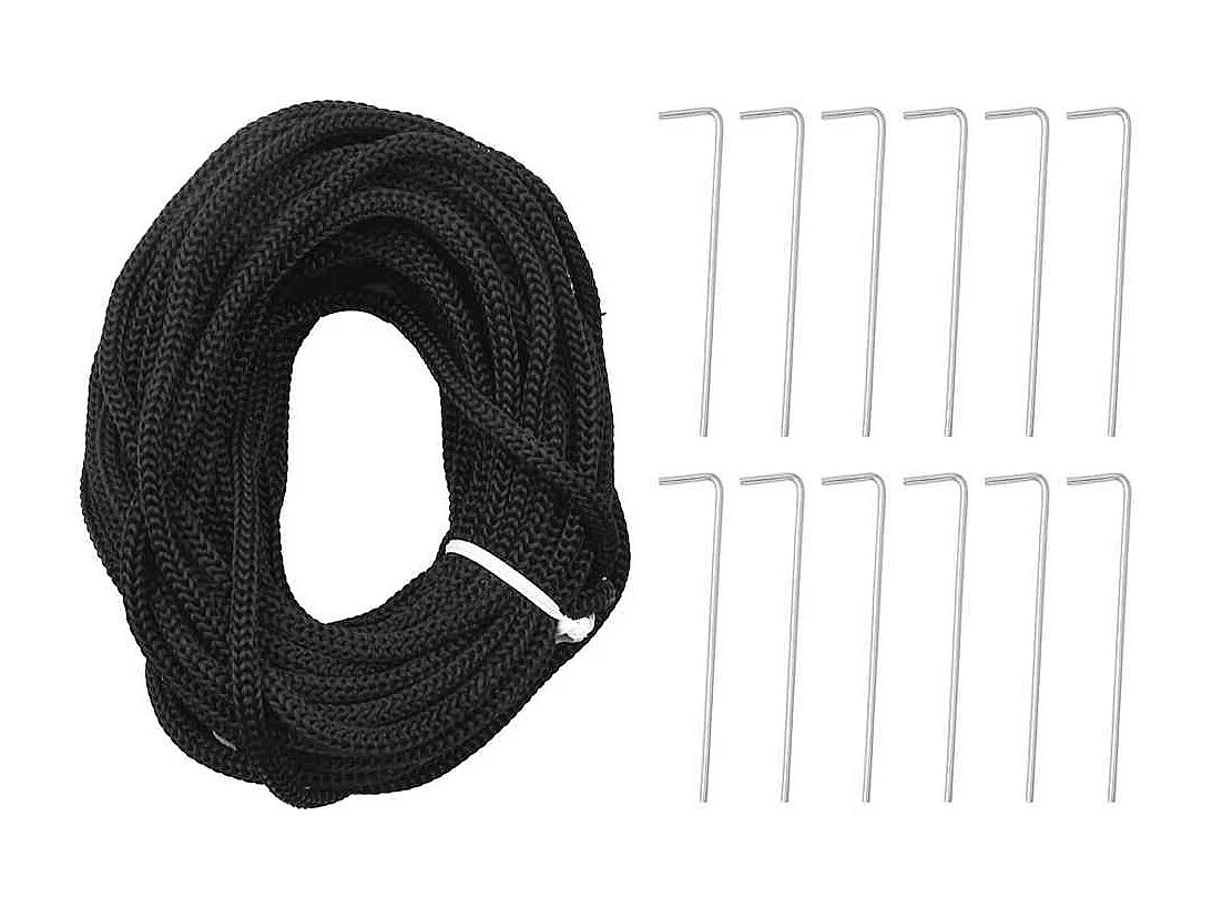 Sapin de Noël sur mât de drapeau 732 LED Blanc chaud 500 cm