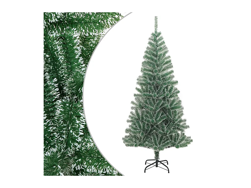 Künstlicher Weihnachtsbaum Beschneit Grün 210 cm