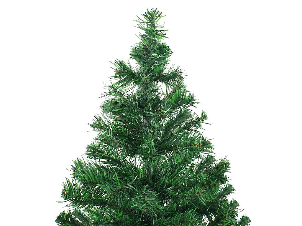 Árbol de Navidad artificial con luces y bolas 910 ramas 210 cm